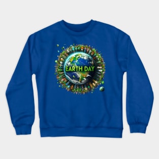 Earth Day Crewneck Sweatshirt